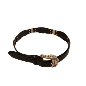 Fossil Black Genuine Leather Belt